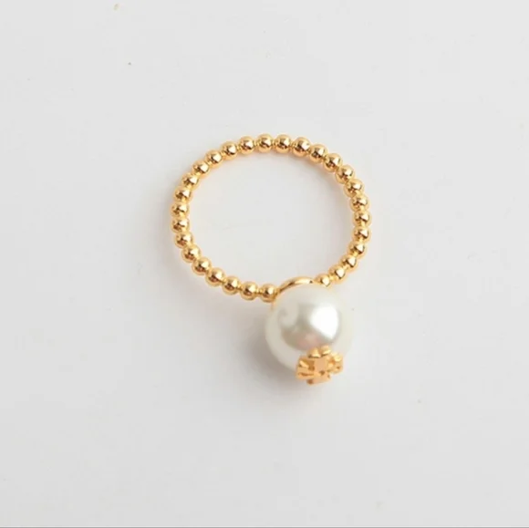 Tory Burch Pearl Ring - Picture 5 of 8